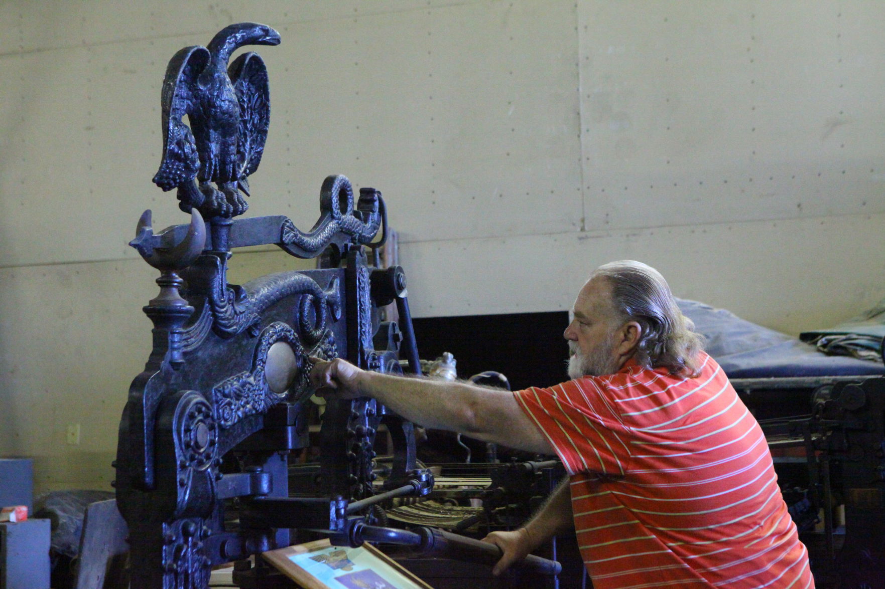 Ed Regan's Printing Presses